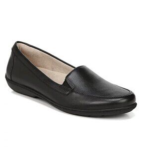 Soul Naturalizer Black Leather Kacy Slip-on Flats Women's Size 9 New in Box